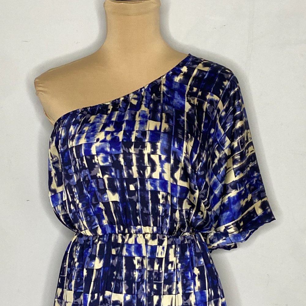 Collective Concepts One Shoulder Multicolor Geome… - image 2